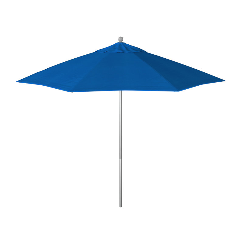 Parasol de marché 9 pi Aiyana, Bleu pacifique - Pacifica