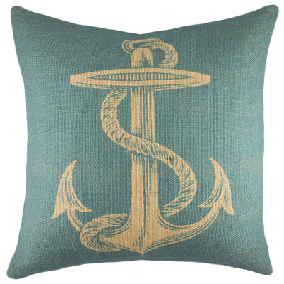 Jute / Sisal Reversible Throw Pillow