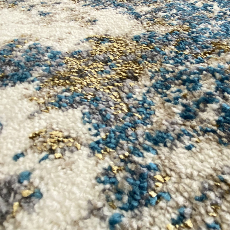 Reitz Abstract Indoor Rug, Rectangle 2'2" x 7'4"