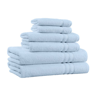 Ensemble de serviettes 6 pièces 100% coton 