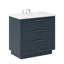 Meuble-lavabo simple à trois tiroirs Lecrieú-611078111-610635985-610635990