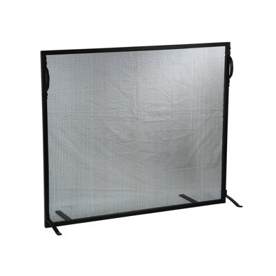 Single Panel Fireplace Screen