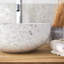 Elea Round Brown Premium Terrazzo Bathroom Sink-733659705