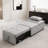 Convertible Folding Ottoman Sofa Bed with Multi-Functional Design