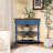 Versatile Small Triangle Corner Table with Sturdy Construction and Practical Design