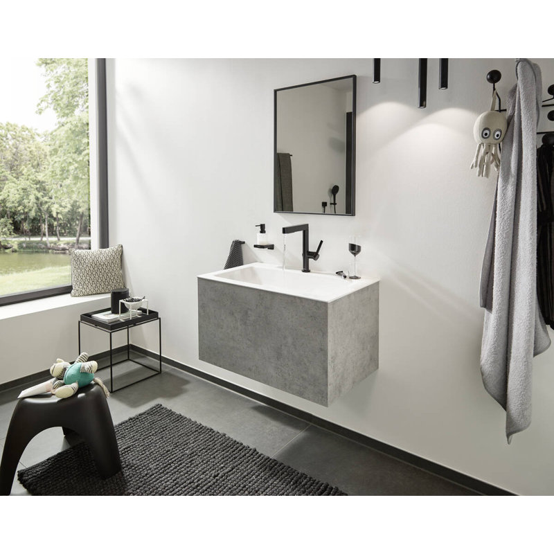Hansgrohe AddStoris Liquid Soap Dispenser, Matte Black