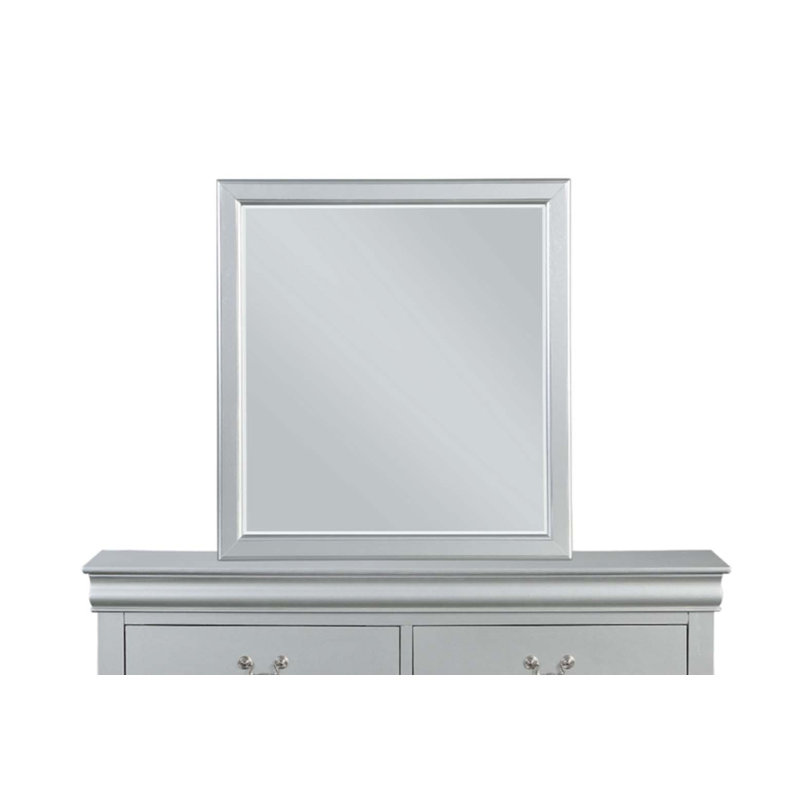 Miroir Louis Philippe, Argent argent