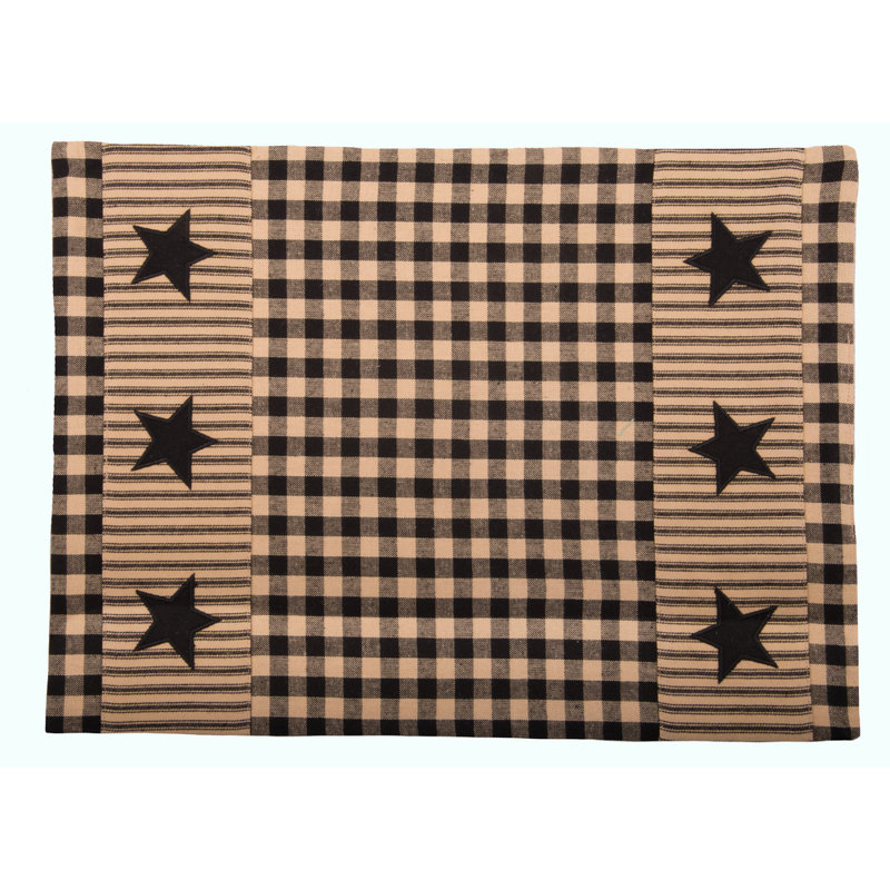 Napperon Rosalind Wheeler, Noir / beige