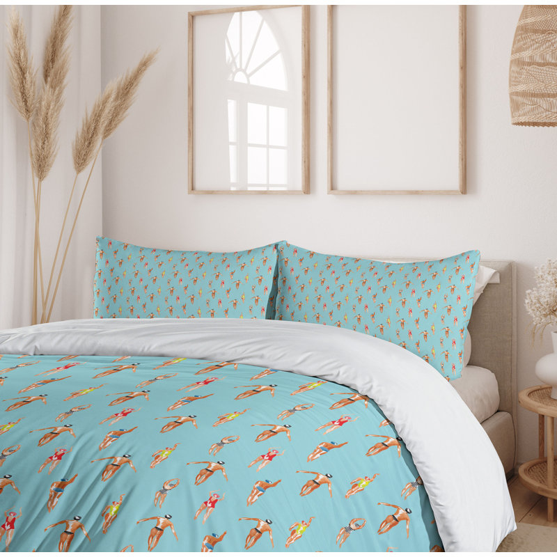 No Duvet Cover, Queen Duvet Cover + 2 Standard Shams