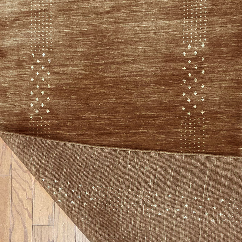  Handmade Modern Gabbeh Wool Rug, Tapis de couloir 2 pi 6 po x 10 pi