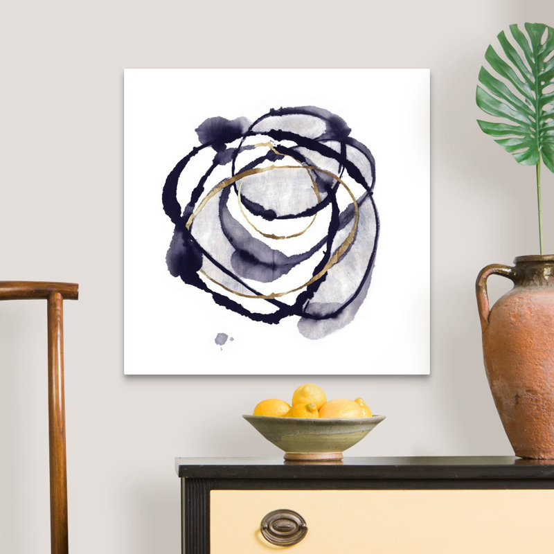 « Around the Universe » par PI studio, impression sur toile, H 24 po x l 24 po x P 1,25 po, Toile tendue