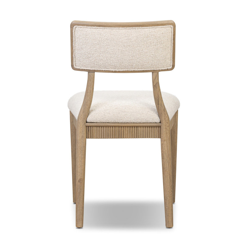 Burkhart Dining Chair-Palermo Cigar, Charter Oatmeal