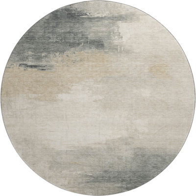 Premium Machine Washable Garett AMF1672 Abstract Rug