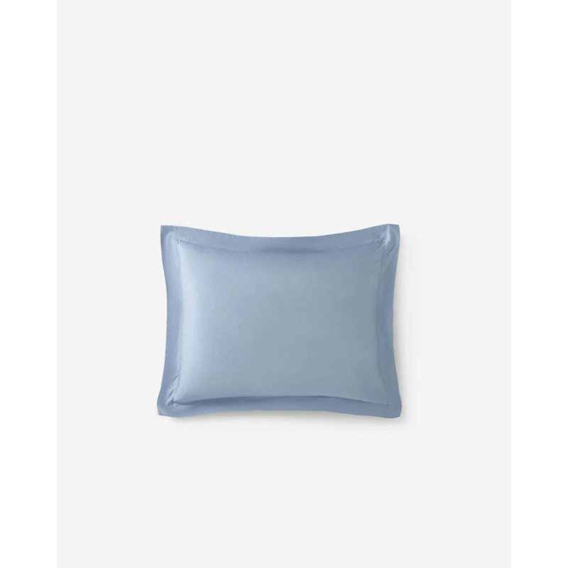 Natural Sham Set, King, Denim