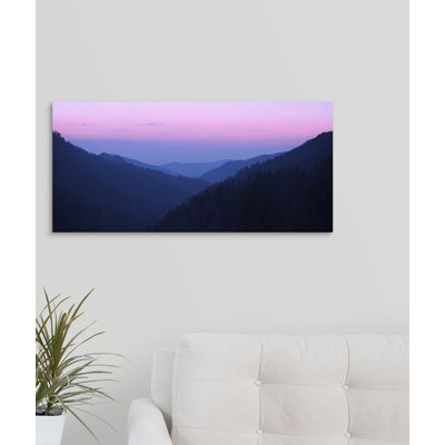 «Smokey Mountain Twilight» par Steven Maxx - reproduction de photo sur toile