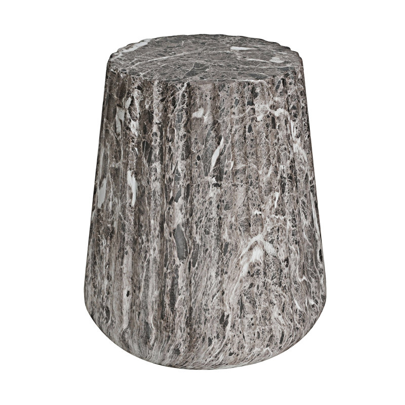 Table d'appoint d'extérieur, Brun