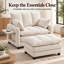 Upholstered 42.52 " Chenille Sofa-2102359707
