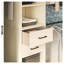 Organisateur de garde-robe à 5 tablettes / 2 tiroirs Kelly avec 3 tiges de suspension réglables Kelly