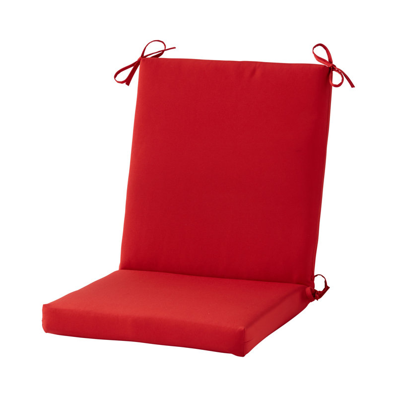 High Back Dining Chair Pad, Salsa