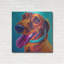 «Dachshund - Turquoise» par Dawg Painter-1735774573