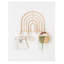 Large Rattan Rainbow Wall Hook