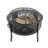 Hagans Round Steel Wood Burning Fire Pit