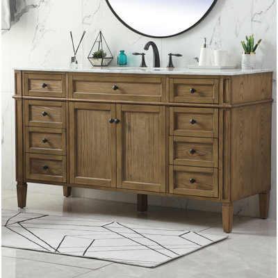 Ensemble de meuble-lavabo simple 60 "Rivers