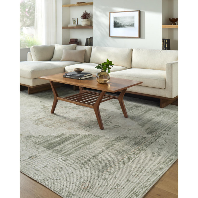 Becki Owens x Livabliss Luca Machine Woven Area Rug, Rectangle 9'2" x 12'