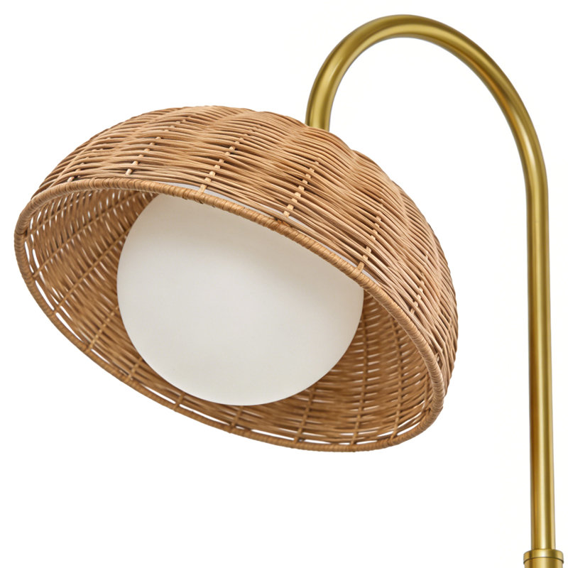 Lampe sur pied 64 po Coastal Rattan