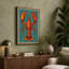 Centered Lobster Retro - Wrapped Canvas-1542228150-1542228145