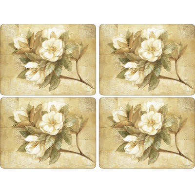 Pimpernel Sugar Magnolia Placemats 15.7 X 11.7"
