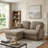 L-shaped sofa, deep-seated sofa with a removable ottoman-128969655-128969657