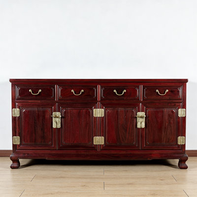 Retro and minimalist style sideboard