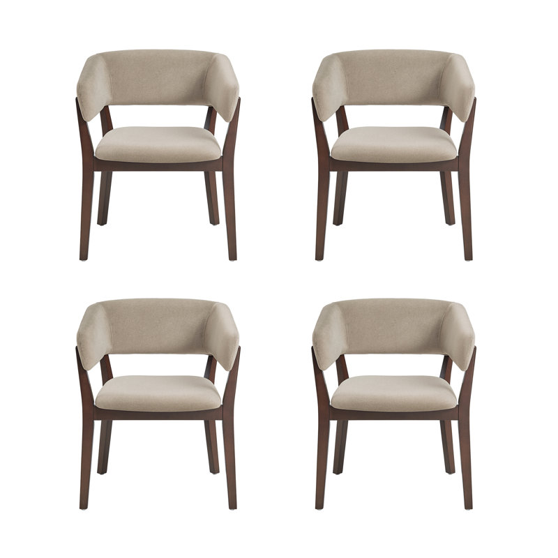 Fauteuil de salle à manger Blake, Naturel / naturel