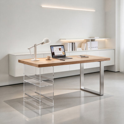 Bureau d'écriture rectangulaire de style moderne