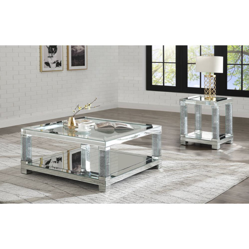 Choi Glass Top Coffee Table