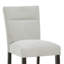 Ensemble de salle à manger 5 pièces moderne en faux marbre, table à hauteur de comptoir avec 4 chaises rembourrées-689615068