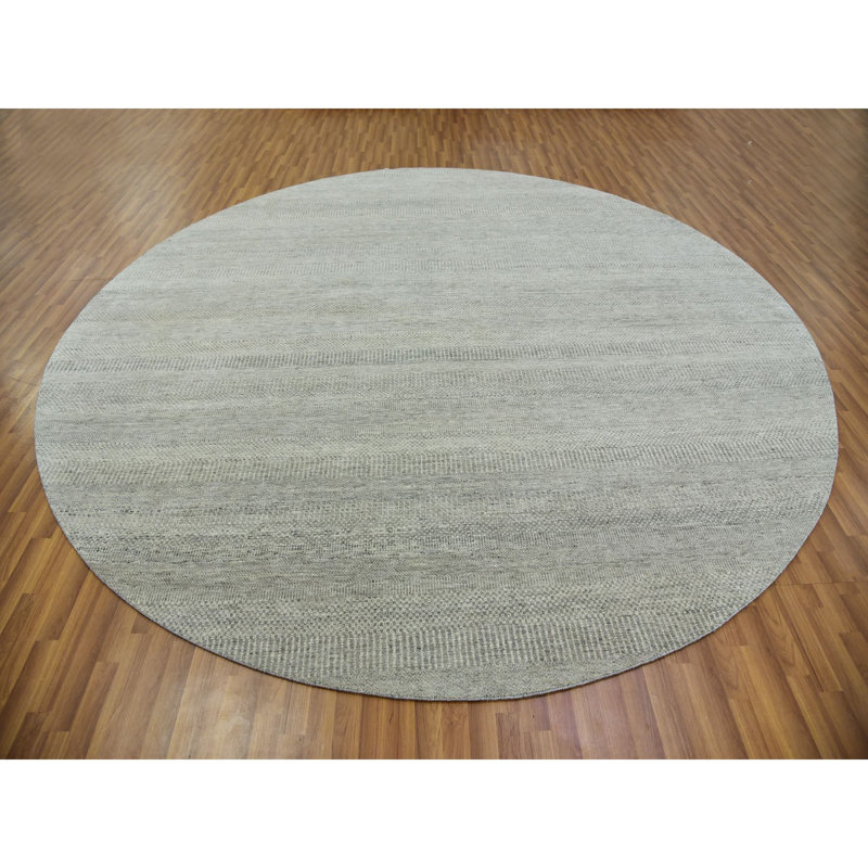 Tapis unique 11 pi x 11 pi Taejohn - gris