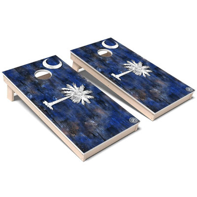 South Carolina Flag All-Weather Composite Cornhole Set
