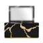 Commode contemporaine l 65,6 po, noir / or