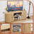 62" TV Stand with Tambour Door-1878368761