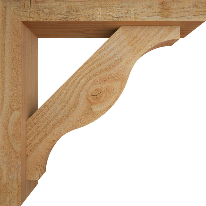 Support Funston Block avec support décalé, 20 po x 20 po, Sapin Douglas de l 4 po (scié brut)