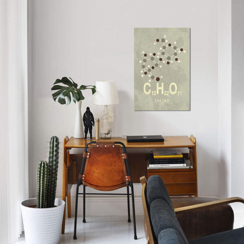Milk 1 Piece Wrapped Canvas Wall Art, 66.04 cm H x 45.72 cm W x 3.175 cm D
