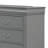 Ryla Wide Dresser, 6 Drawers, Nickel Metal Handles, Solid Wood-100914589