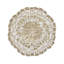 Nautilus Placemat in Champagne/Gold/White