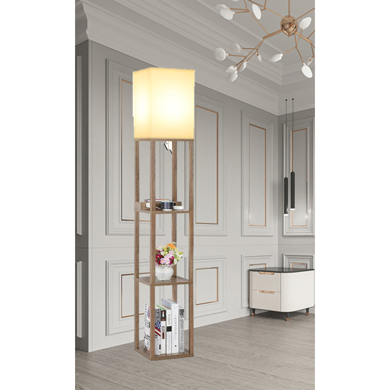 Three Layer Storage Light For Bedroom, Gloss