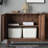 Simple Black Walnut Multi-Function Sideboard