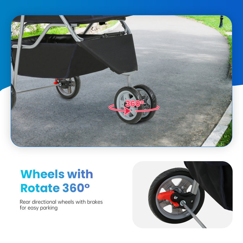 Foldable Pet Stroller