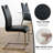 7 - Piece Rectangle Glass Pedestal Dining Set-543569451-543569444