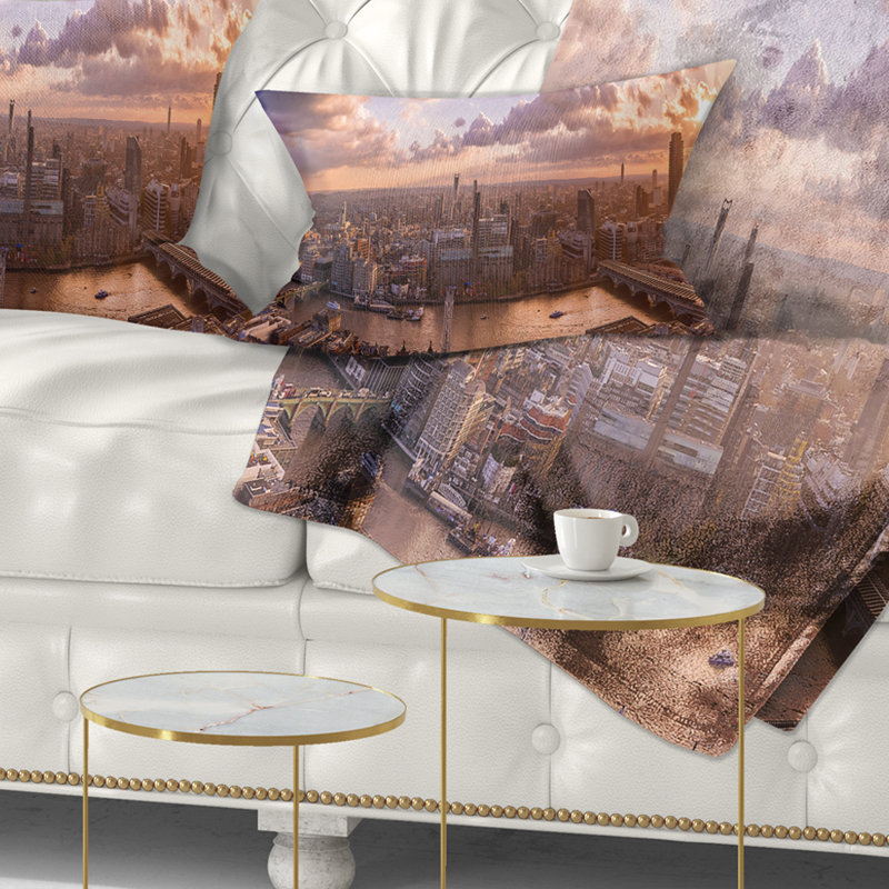 Reversible Throw Pillow